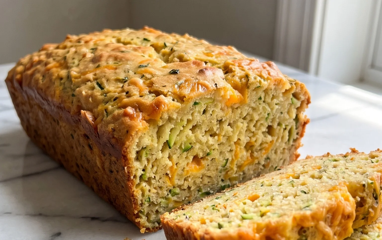 Pain Rapide Courgette Cheddar Savoureux