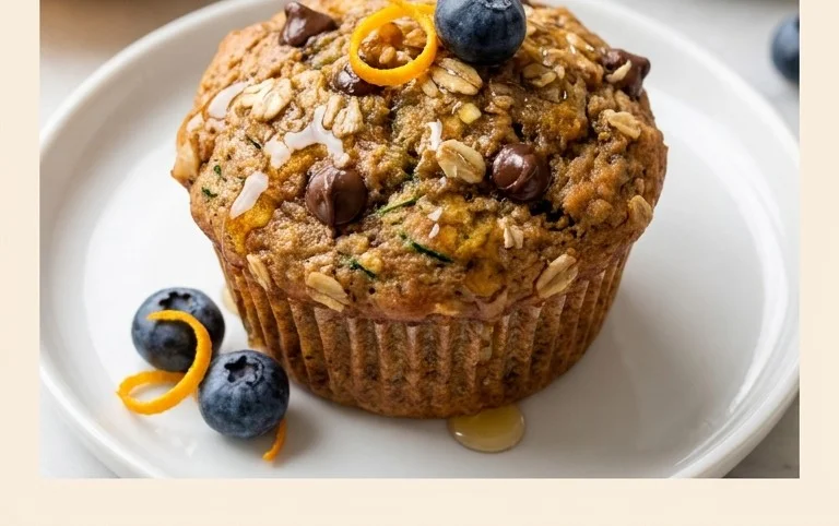 Banana Zucchini Muffins