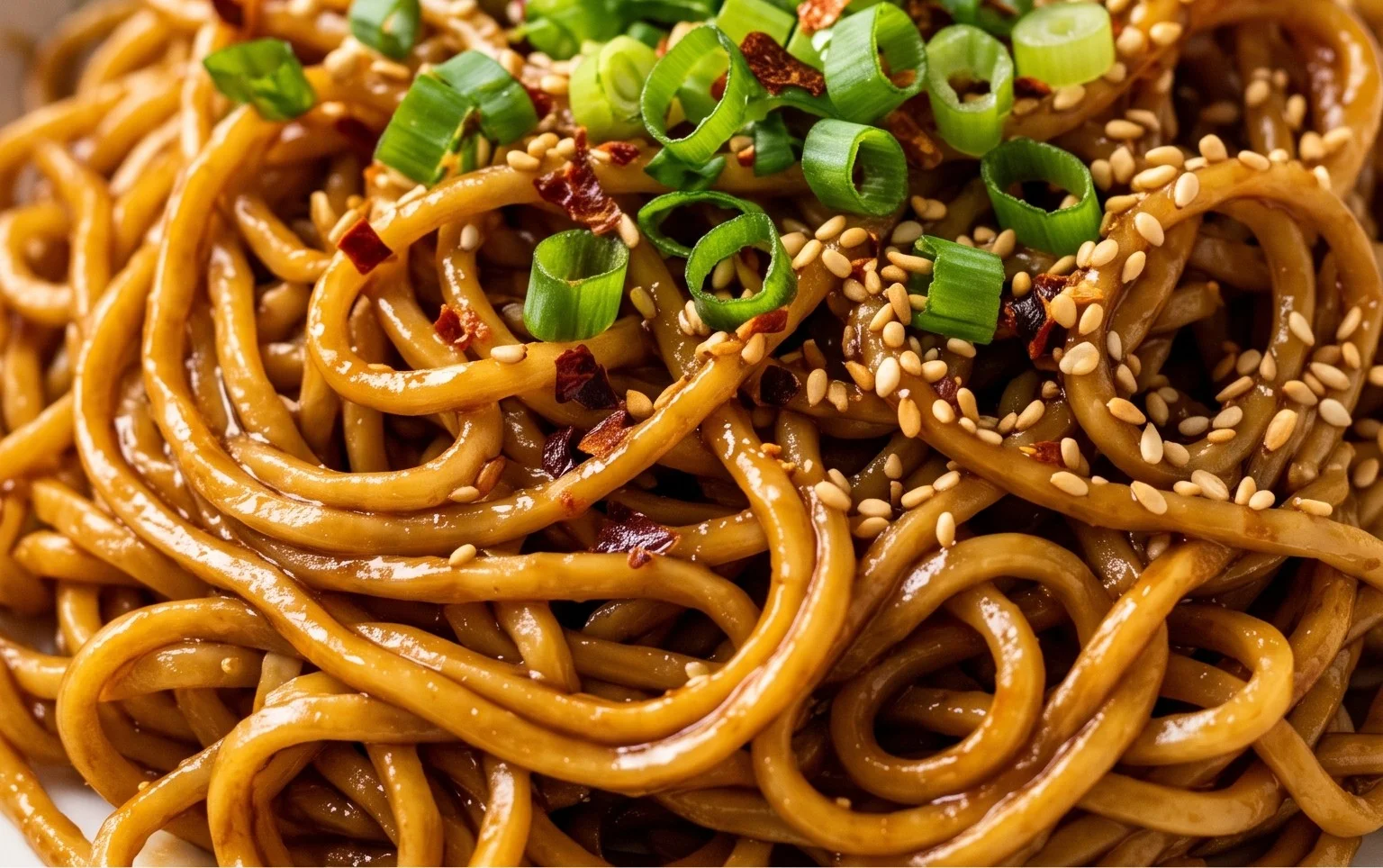 Easy Saucy Ramen Noodles