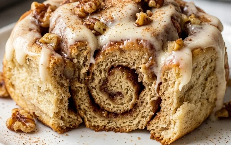 Banana Bread Cinnamon Rolls