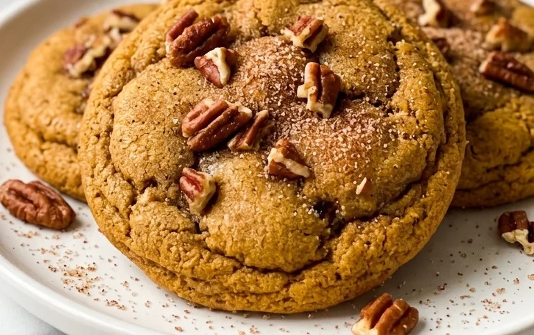 Brown Butter and Maple Chewy Pumpkin Cookies