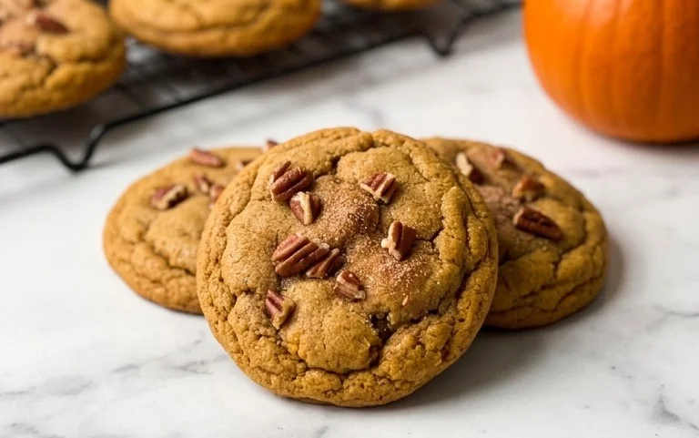 Cookies Citrouille Érable Moelleux : Beurre Noisette & Érable