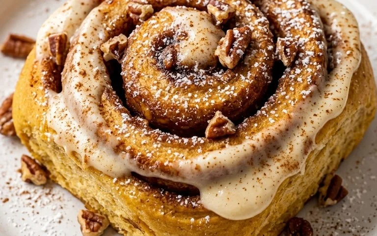 Pumpkin Cinnamon Rolls